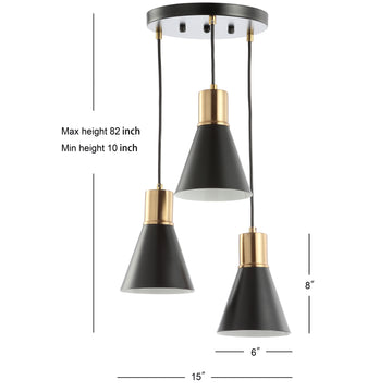 Apollo Metal LED Pendant - JONATHAN Y